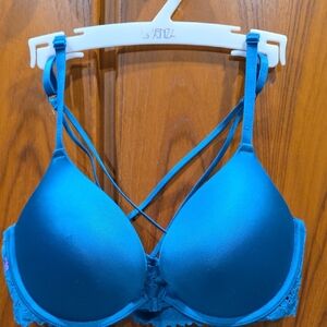 La Senza Vibrant Blue Strappy Bra